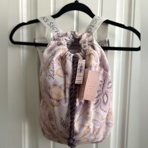 Victoria's Secret Lavender 2 in 1 Backpack and Towel